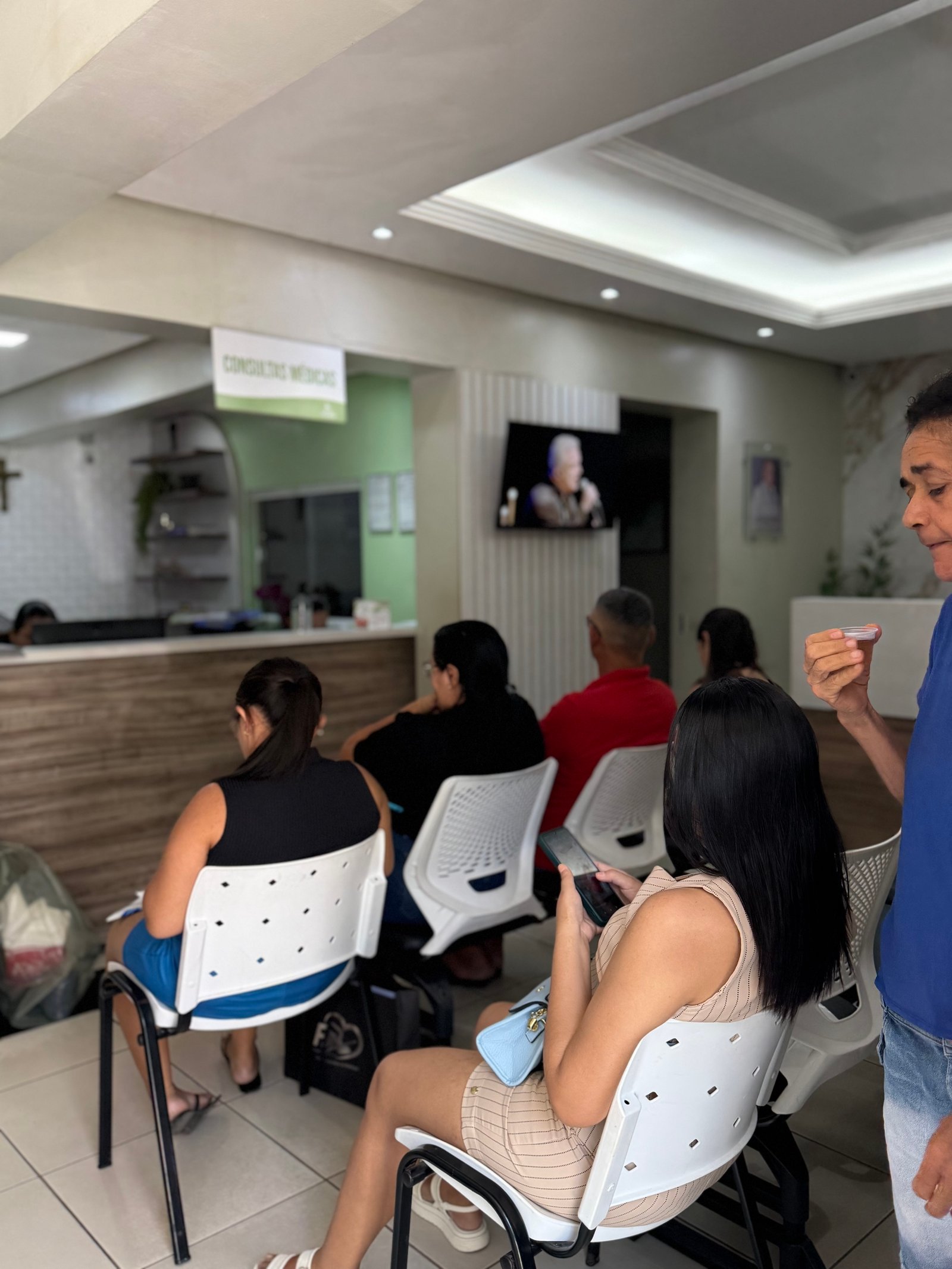 Atendimento no Laboclin Lavras